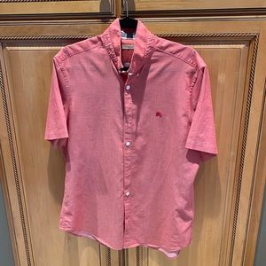 Men’s Burberry Button Down Shirt